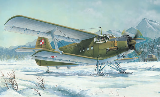 Trumpeter 1607 An-2 Colt on Skis 1:72 Model Kit