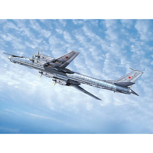 Trumpeter 1609 Tu-142MR Bear J (Naval version) 1:72 Model Kit