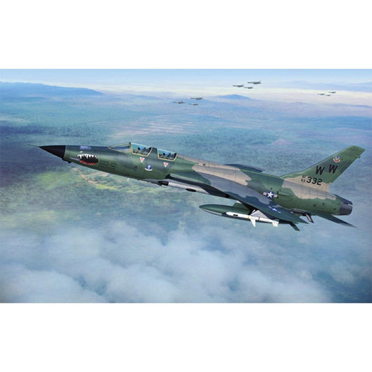 Trumpeter 1618 F-105G Wild Weasel 1:72 Model Kit