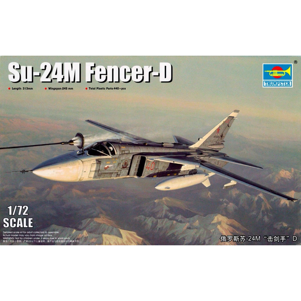 Trumpeter 01673 Su-24M Fencer-D 1:72 Model Kit