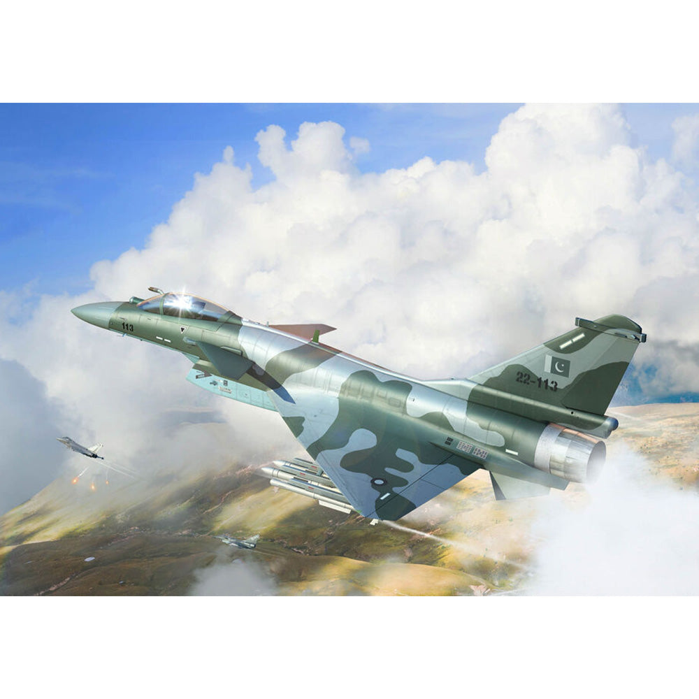Trumpeter 01690 PAF J-10CE Multi-Role Fighter & IAF Rafale 2in1 1:72 Model Kit