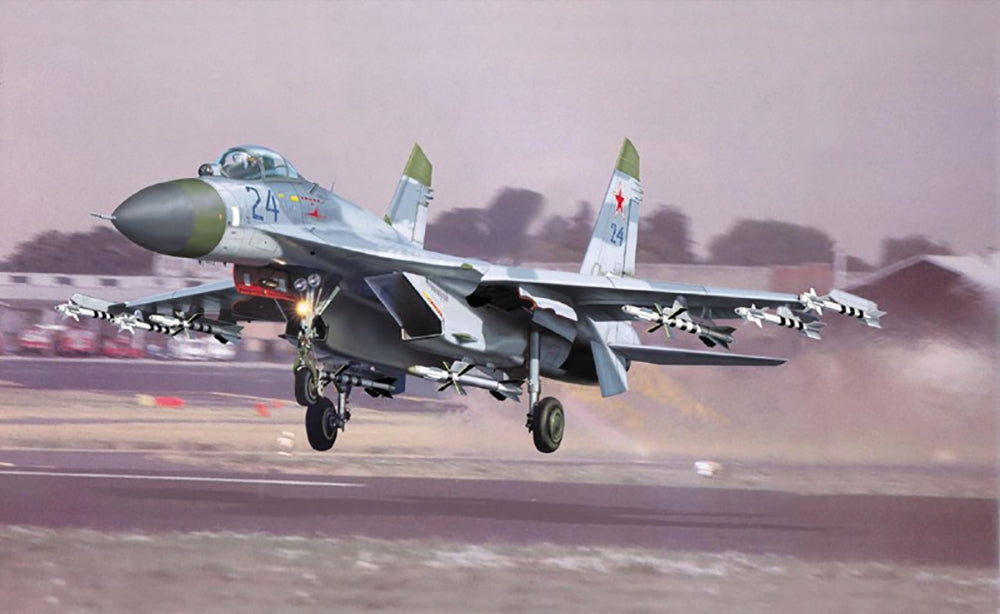 Trumpeter 2224 Soviet AF Sukhoi Su-27 Flanker B Fighter 1:32 Model Kit