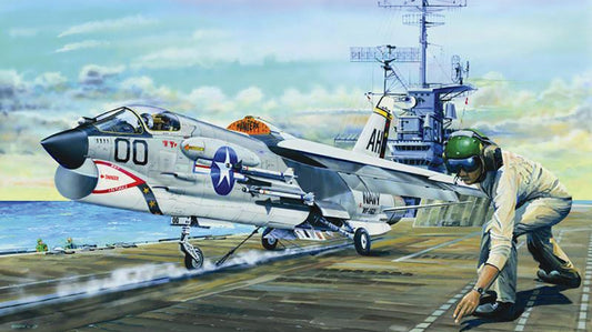 Trumpeter 2272 US Navy F-8E Crusader Fighter Aircraft 1:32 Model Kit
