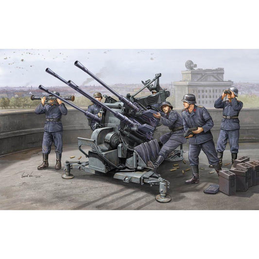 Trumpeter 2309 FlaK38 2.0cm Anti-aircraft Gun 1:35 Model Kit