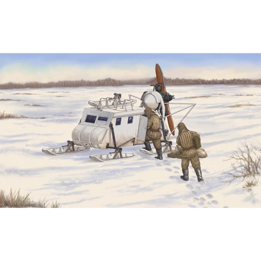 Trumpeter 2337 Aerosan NKL-16 Soviet Armoured Aerosled 1:35 Model Kit