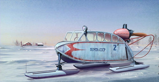 Trumpeter 2355 Soviet NKL-6 Aerosan 1:35 Model Kit