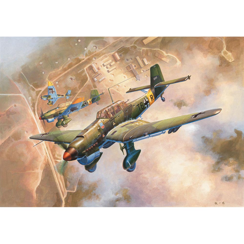 Trumpeter 2421 Junkers Ju 87B-2 Stuka 1:24 Model Kit