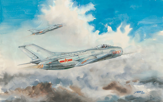 Trumpeter 2803 Soviet Air Force MiG-19S Farmer Fighter 1:48 Model Kit