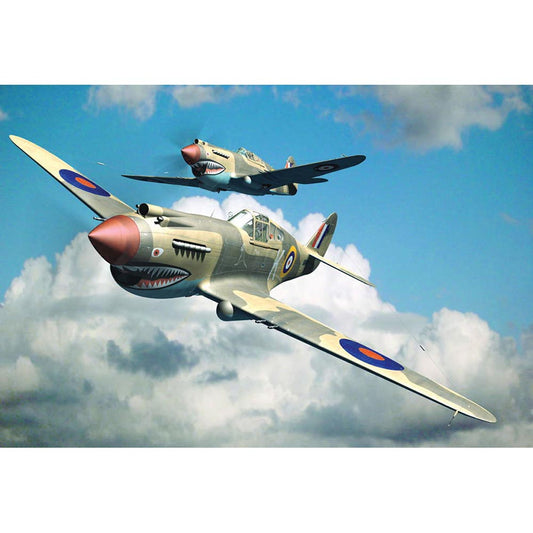 Trumpeter 2807 P-40B Curtiss Warhawk (Tomahawk Mk IIA) 1:48 Model Kit