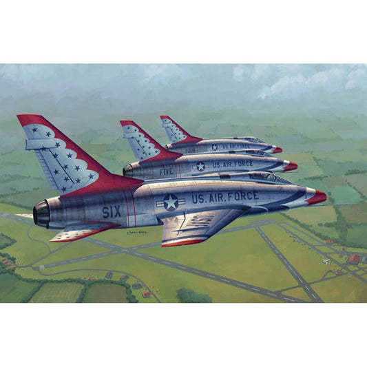 Trumpeter 2822 F-100D Thunderbirds 1:48 Model Kit