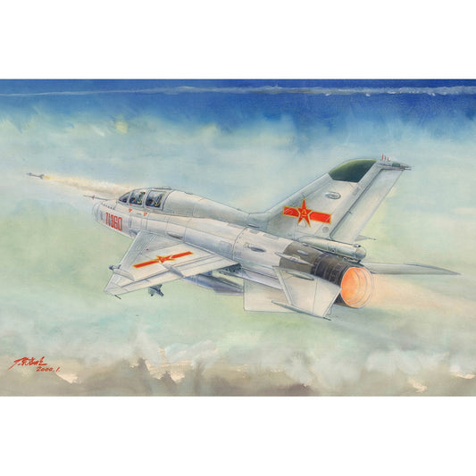 Trumpeter 2824 Chinese JJ-7 2-Seat Jet Trainer c.1980s–present 1:48 Model Kit