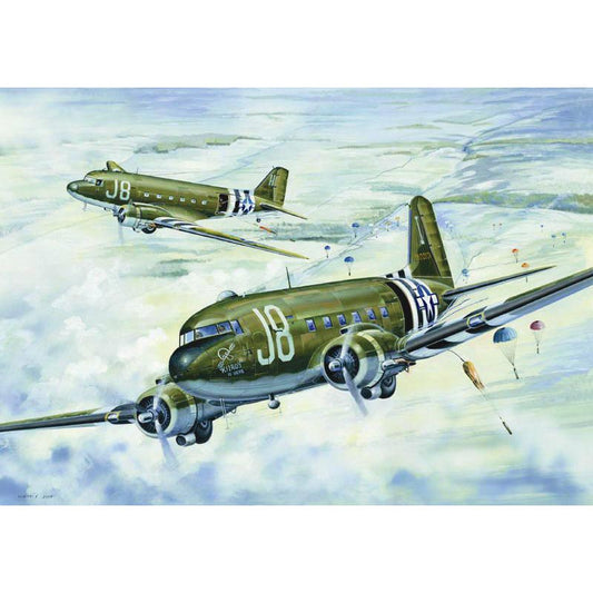 Trumpeter PKTM02828 C-47A Skytrain 1:48 Model Kit