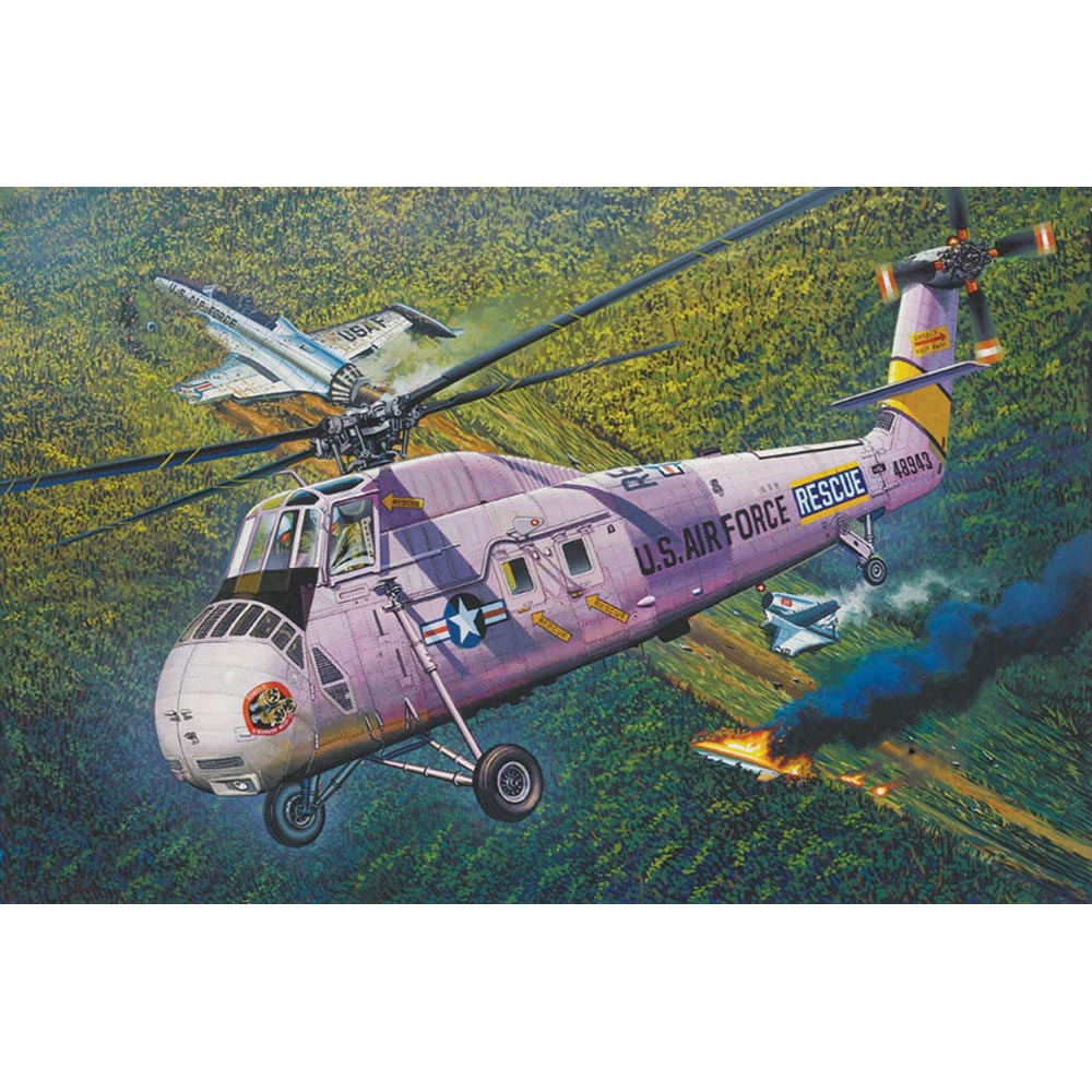 Trumpeter 2884 HH-34J USAF Combat Rescue (ex-Gallery) 1:48 Model Kit