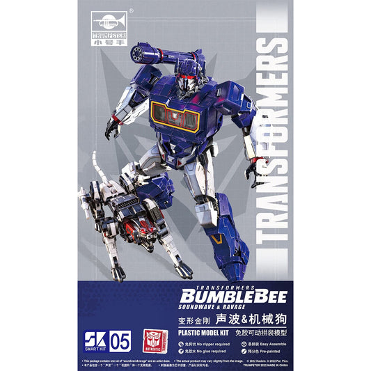 Trumpeter Transformers Soundwave & Ravage Smart Model Kit SK05
