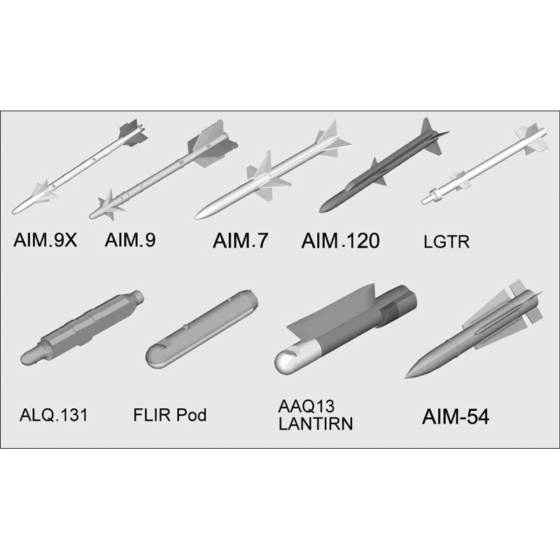 Trumpeter 3303 US Air-to-air Missiles 1:32 Model Kit