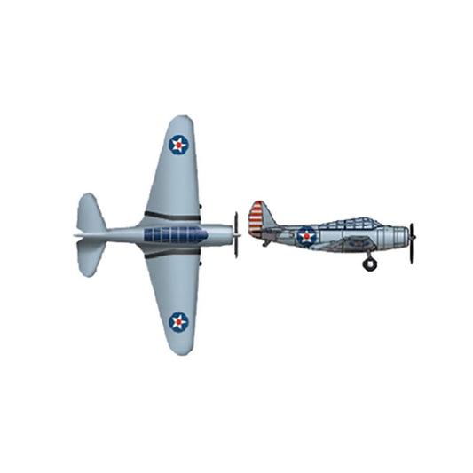 Trumpeter 3403 TBD-1 Devastator (qty 18) 1:700 Model Kit