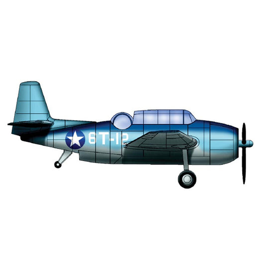 Trumpeter 3405 TBF Avenger (qty 18) 1:700 Model Kit