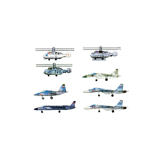 Trumpeter 3417 Russian Naval Aircraft Set 1 (qty 32) 1:700 Model Kit