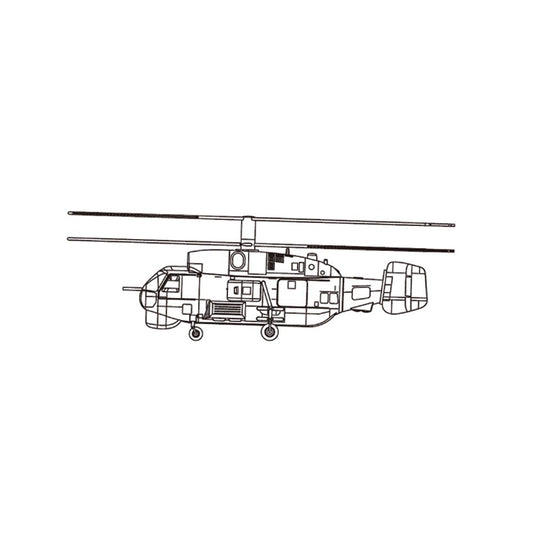 Trumpeter 4202 Kamov KA-27 (qty 5) 1:200 Model Kit
