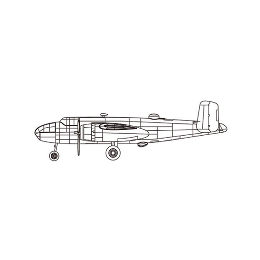 Trumpeter 4204 B-25 Mitchell (qty 5) 1:200 Model Kit