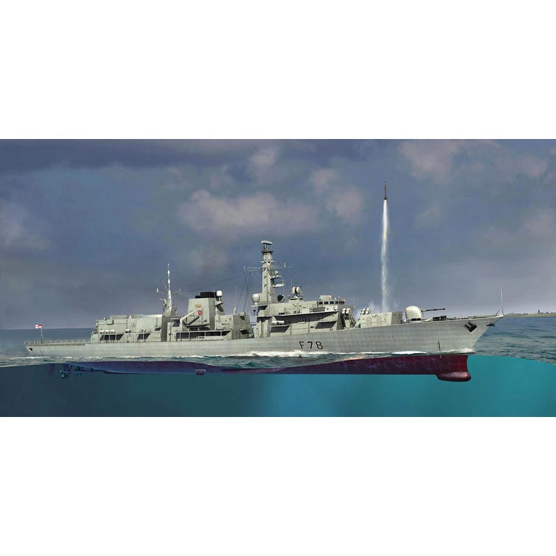 Trumpeter PKTM04544 HMS Kent F78 Type 23 Frigate 1:350 Model Kit