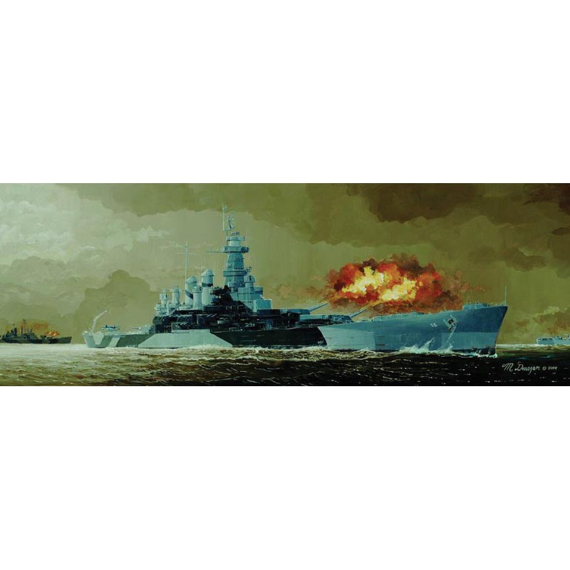 Trumpeter 5303 USS North Carolina BB-55 1:350 Model Kit