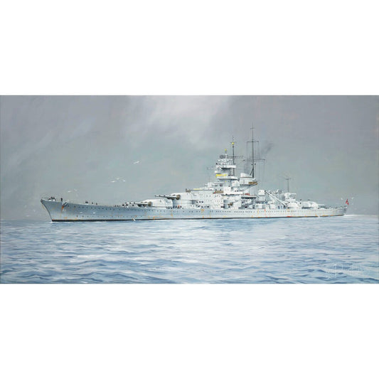 Trumpeter 05360 German Gneisenau Battleship 1:350 Model Kit