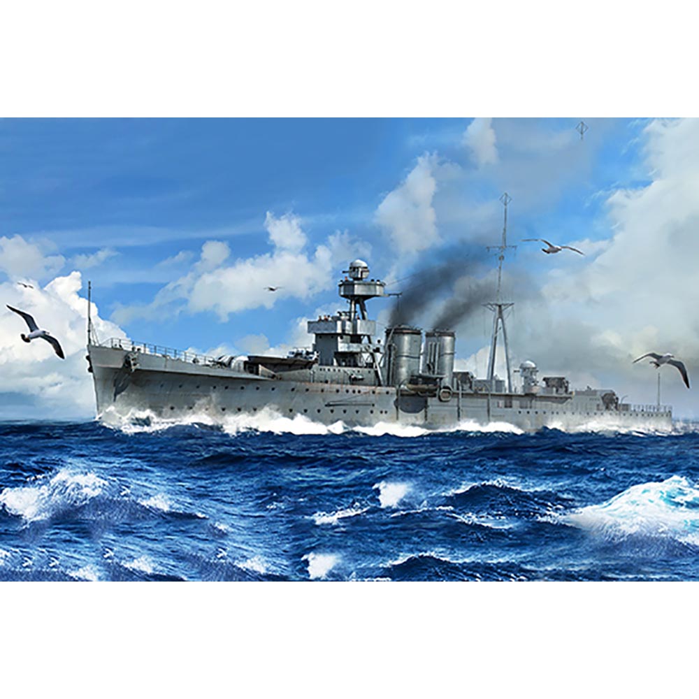 Trumpeter 5362 HMS Calcutta C-class Light Cruiser 1:350 Model Kit