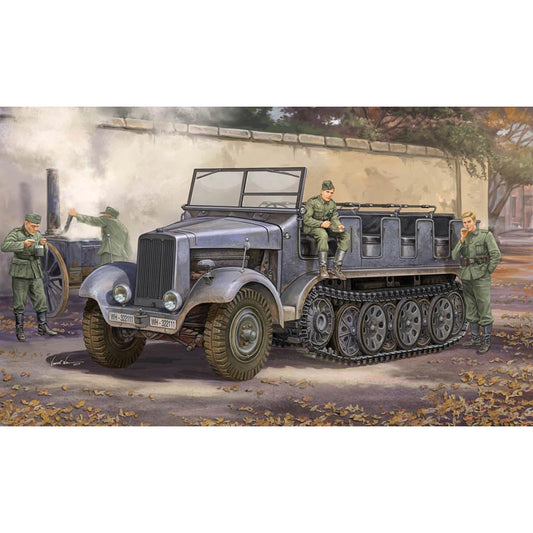 Trumpeter 5530 SdKfz 6 Half-track Tractor Pionierausfuhrun 1:35 Model Kit