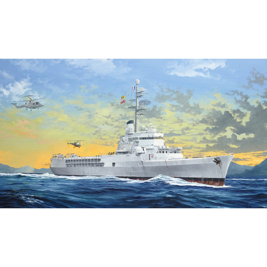 Trumpeter 5635 French Navy Helicopter Cruiser Jeanne d’Arc 2008 1:350 Model Kit