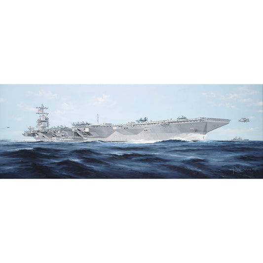 Trumpeter 05638 US Navy USS Gerald R Ford CVN-78 Aircraft Carrier 1:350 Model Kit