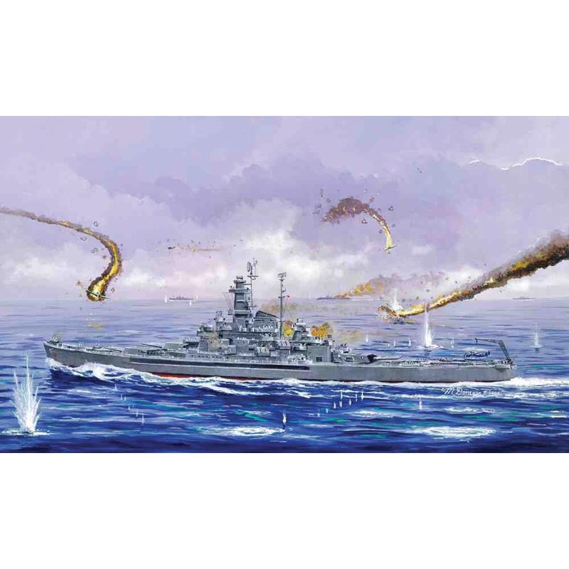 Trumpeter 5760 USS South Dakota BB-57 1:700 Model Kit