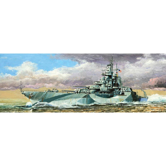 Trumpeter 5772 USS West Virginia BB-48 1945 1:700 Model Kit