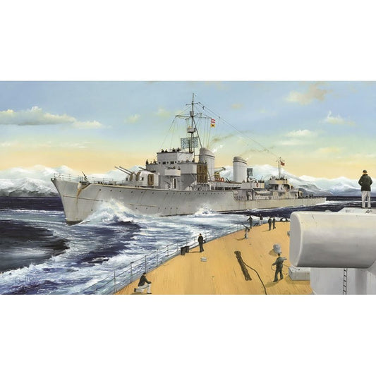 Trumpeter 5787 German Navy Zerstorer Z25 1944 WWII Ship 1:700 Model Kit