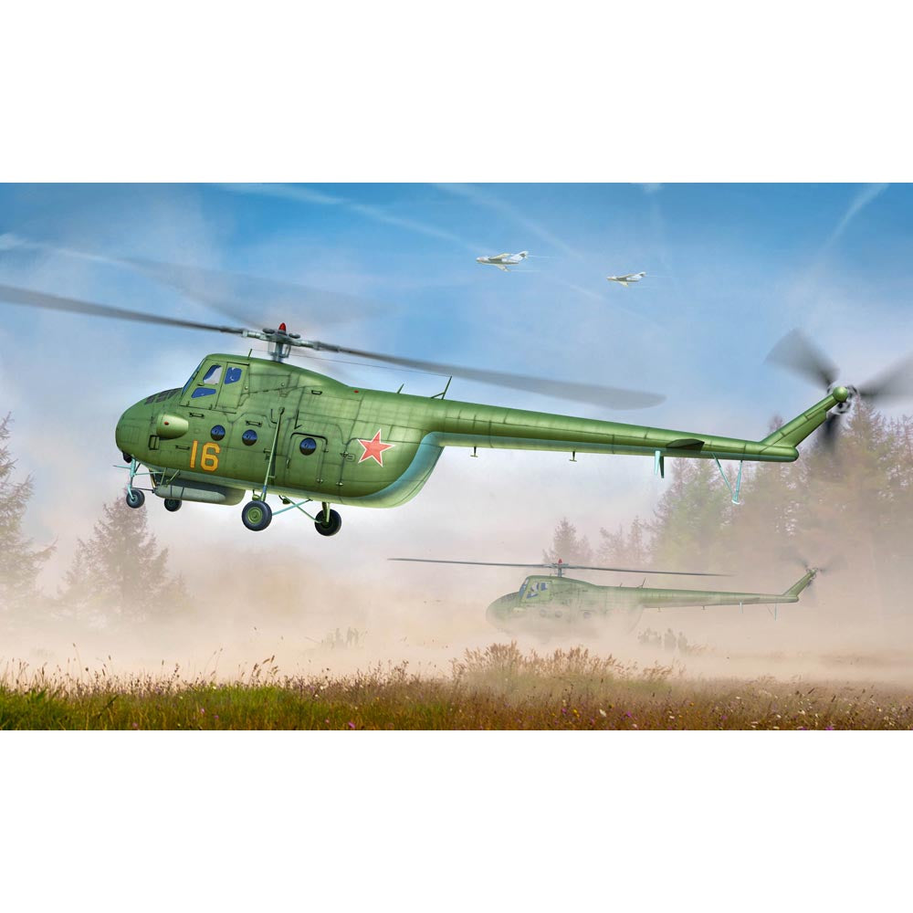 Trumpeter 5817 Soviet Helicopter Mi-4A Hound, 1950s 1:48 Model Kit