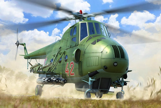 Trumpeter 5818 Soviet Air Force Mil Mi-4AV Hound Helicopter 1:48 Model Kit