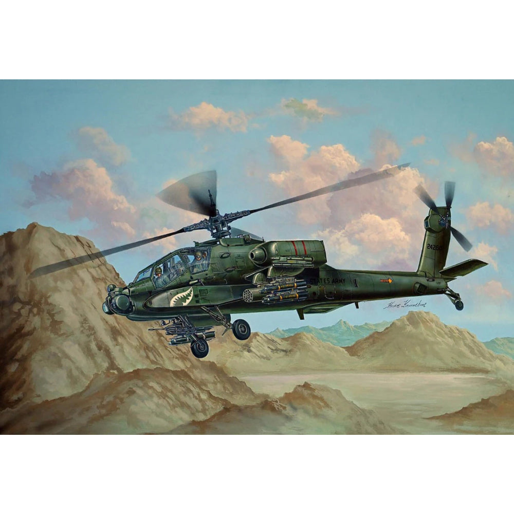Trumpeter 05838 AH-64A Apache 1:48 Model Kit