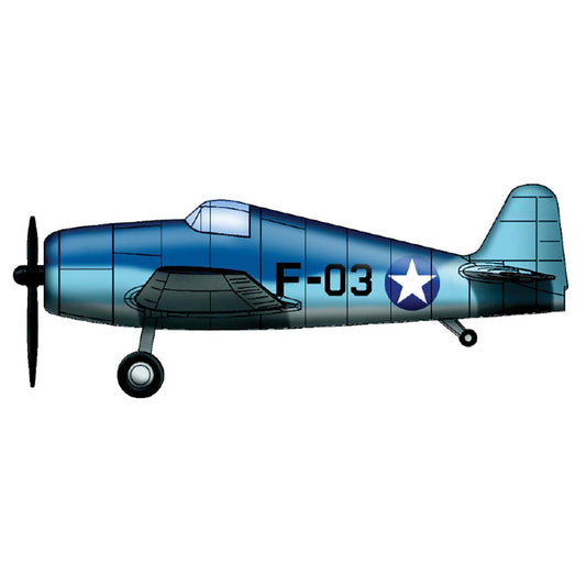 Trumpeter 6210 F6F Hellcat for USS Essex (qty 6) 1:350 Model Kit