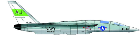 Trumpeter 6218 RA-5C Vigilante (qty 6) 1:350 Model Kit