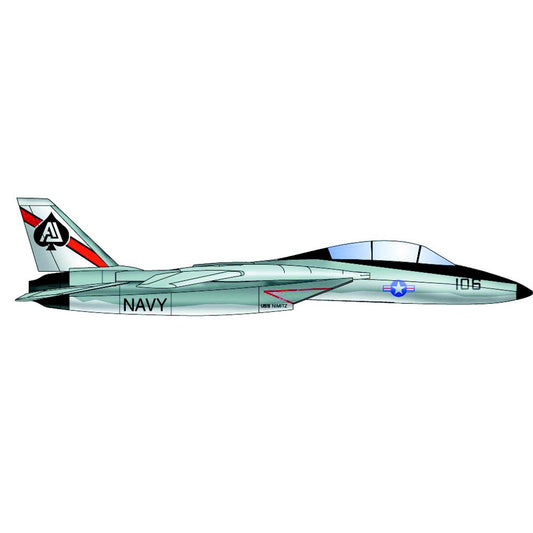 Trumpeter 6220 F-14D Tomcat (qty 6) 1:350 Model Kit