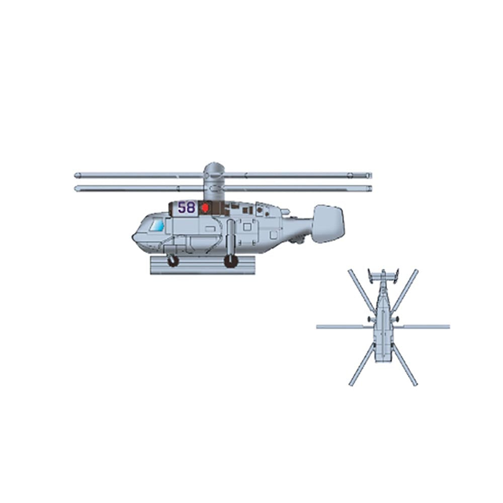 Trumpeter 6228 Kamov Ka-31 Helix (qty 6) 1:350 Model Kit