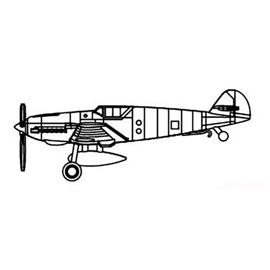 Trumpeter 6279 Me Bf 109T (qty 6) 1:350 Model Kit