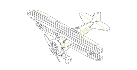 Trumpeter 6283 Boeing F4B (qty 12) 1:350 Model Kit