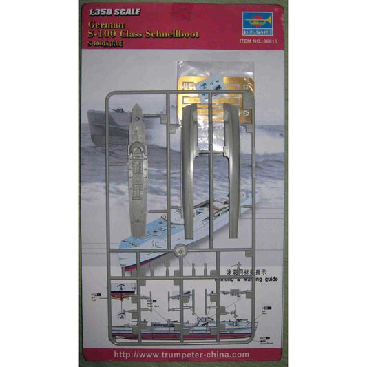 Trumpeter 6615 German S-100 class Schnellboot (kit + photo-etch) 1:350 Model Kit
