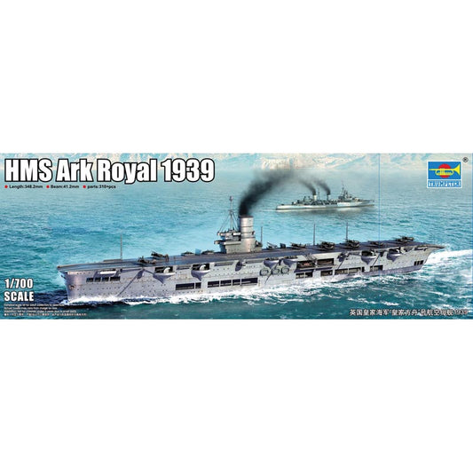 Trumpeter 6713 HMS Ark Royal 1939 1:700 Model Kit