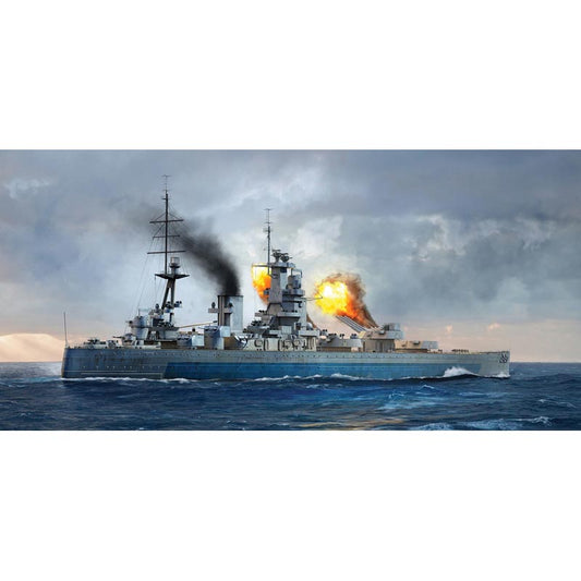 Trumpeter 6717 HMS Nelson 1944 1:700 Model Kit