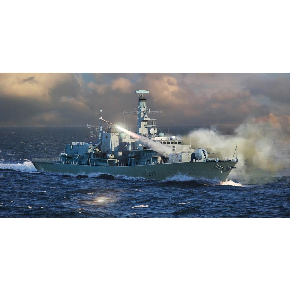 Trumpeter 06722 HMS Monmouth F235 Type 23 Frigate 1:700 Plastic Model Kit