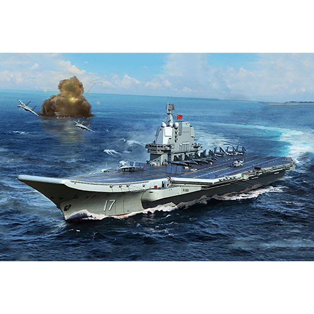 Trumpeter 6725 Chinese Navy Type 002 Aircraft Carrier 1:700 Model Kit