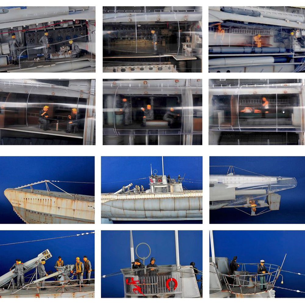 Trumpeter 6801 DKM U-Boot Type VIIC U-552 1:48 Model Kit