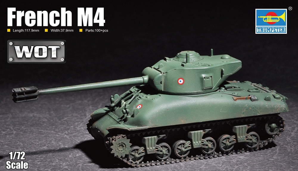 Trumpeter 7169 French M4 1:72 Model Kit